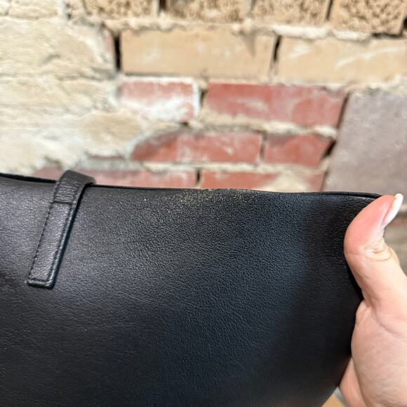 Saint Laurent Shopping Bag East West Tote Smooth Leather - Picture 7 of 14